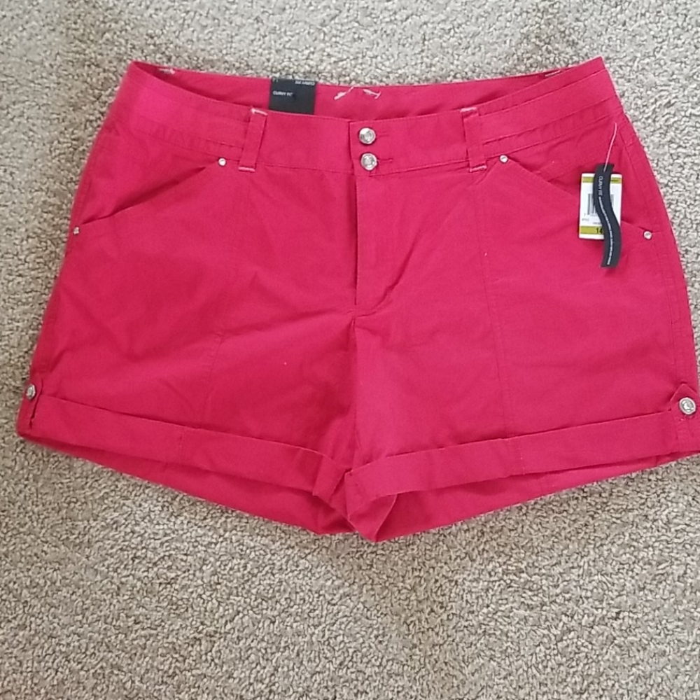Red shorts